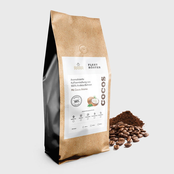 Kaffee mit Kokos Aroma
